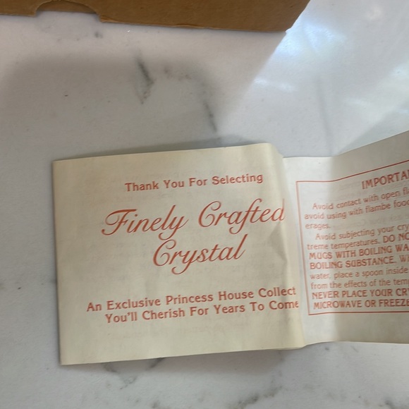 PRINCESS HOUSE crystal Parfait - Picture 7 of 9